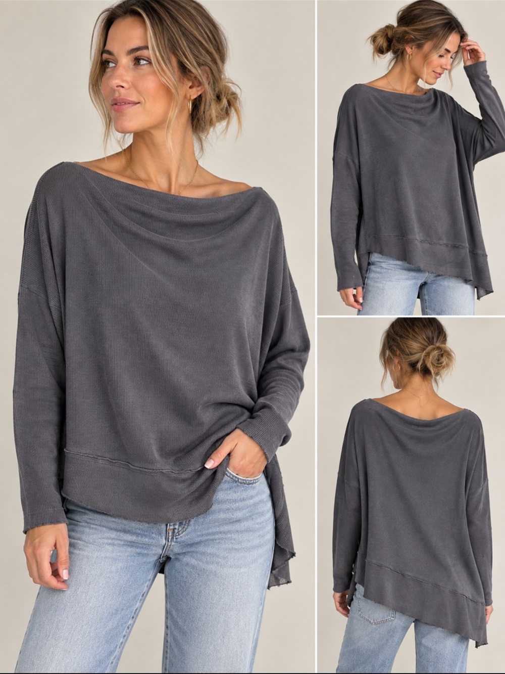 Free People 'We the Free' Get Together Asymmetrical Top